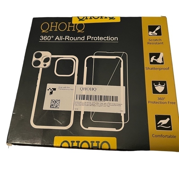 QHOHQ 360 ALL- ROUND PROTECTION (5 - PIECE) FOR IPHONE FOR 14 PLUS/MAX - Picture 1 of 3